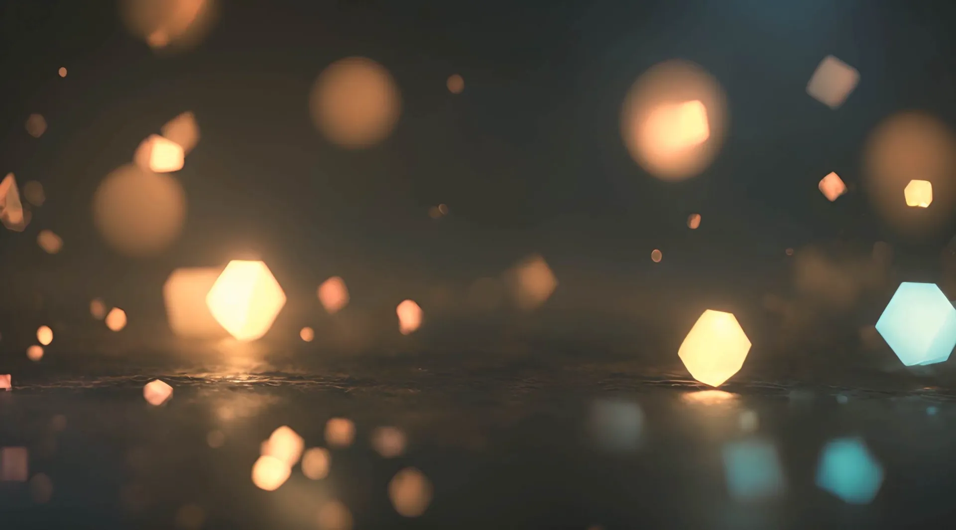 Magical Light Particles Ethereal Motion Graphics Video